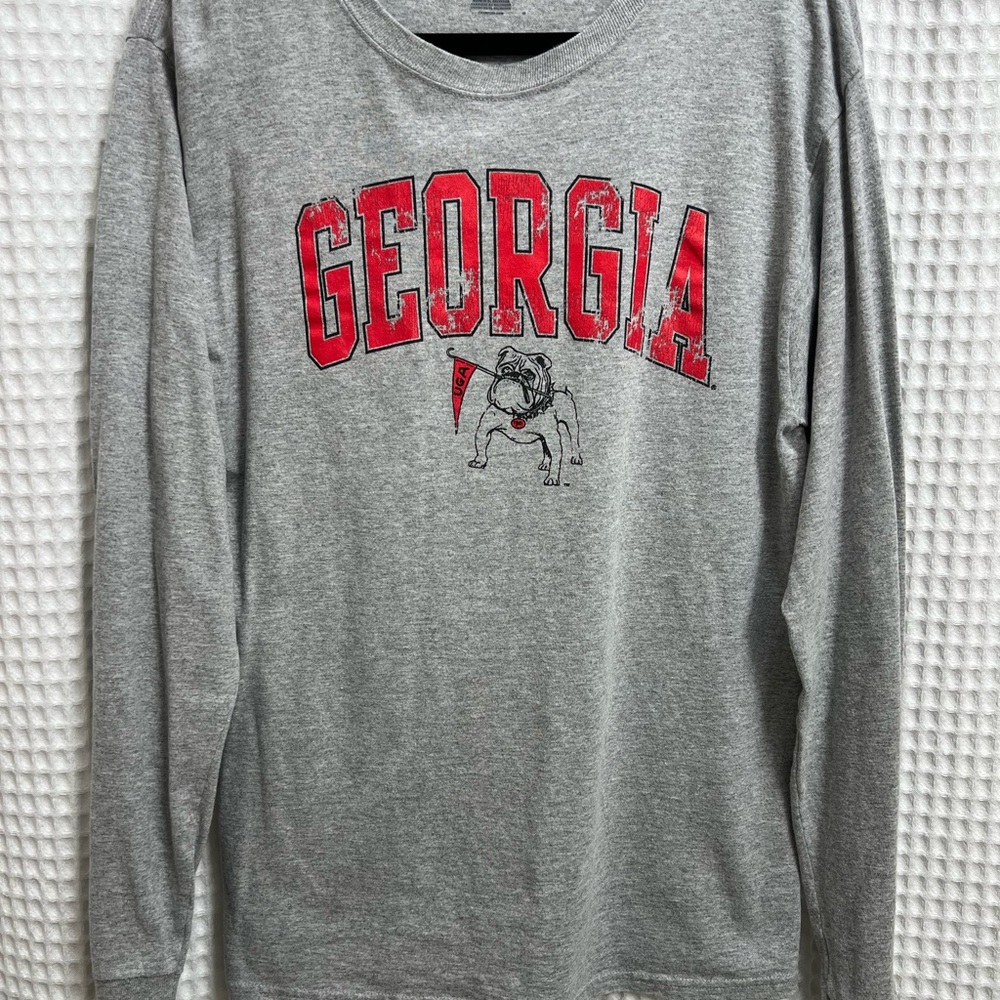 Champion Georgia Gray Long Sleeve Shirt